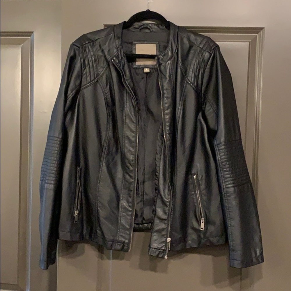Maurices Faux Leather Moto Jacket
